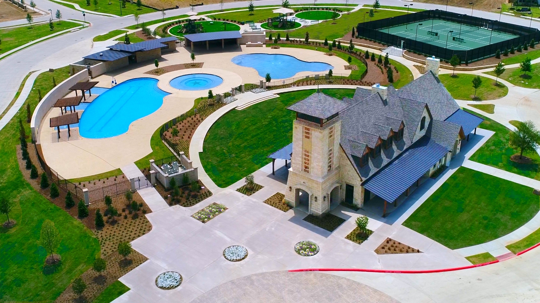 Community Center - Aerial